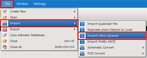 Using Ultra Librarian libraries.